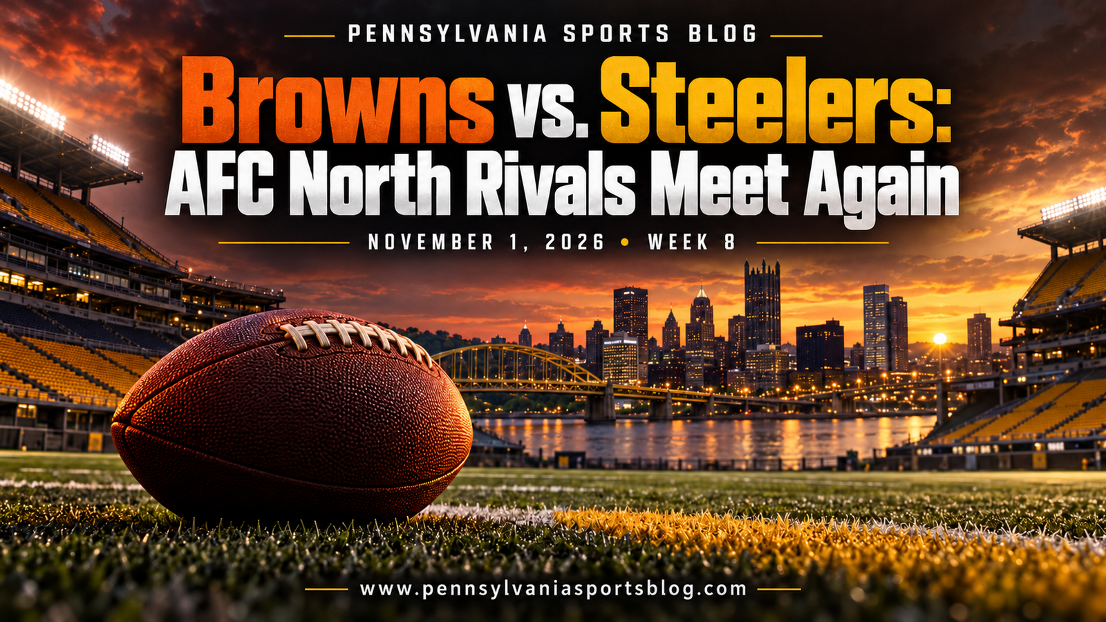 Browns vs. Steelers: AFC North Rivals Meet Again